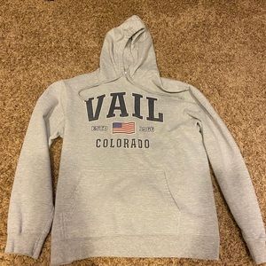 Grey Vail Colorado hoodie
